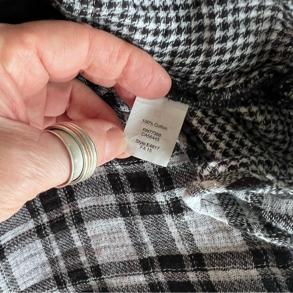 Madewell cotton double layer gauze tunic dress super cute! Spring!! XXS - Picture 9 of 9